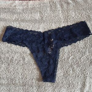 Victoria's Secret Navy Lace Panties